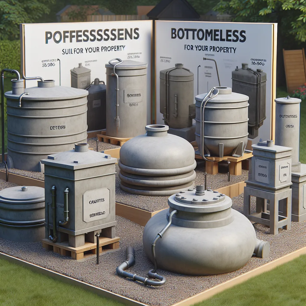 Profesjonalne szamba betonowe bez dna dla Twojej posesji