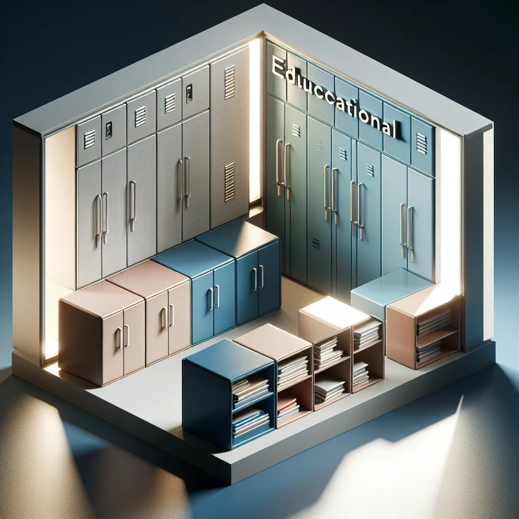 Szafki oświatowe z płyt HPL – trwałość i nowoczesny design