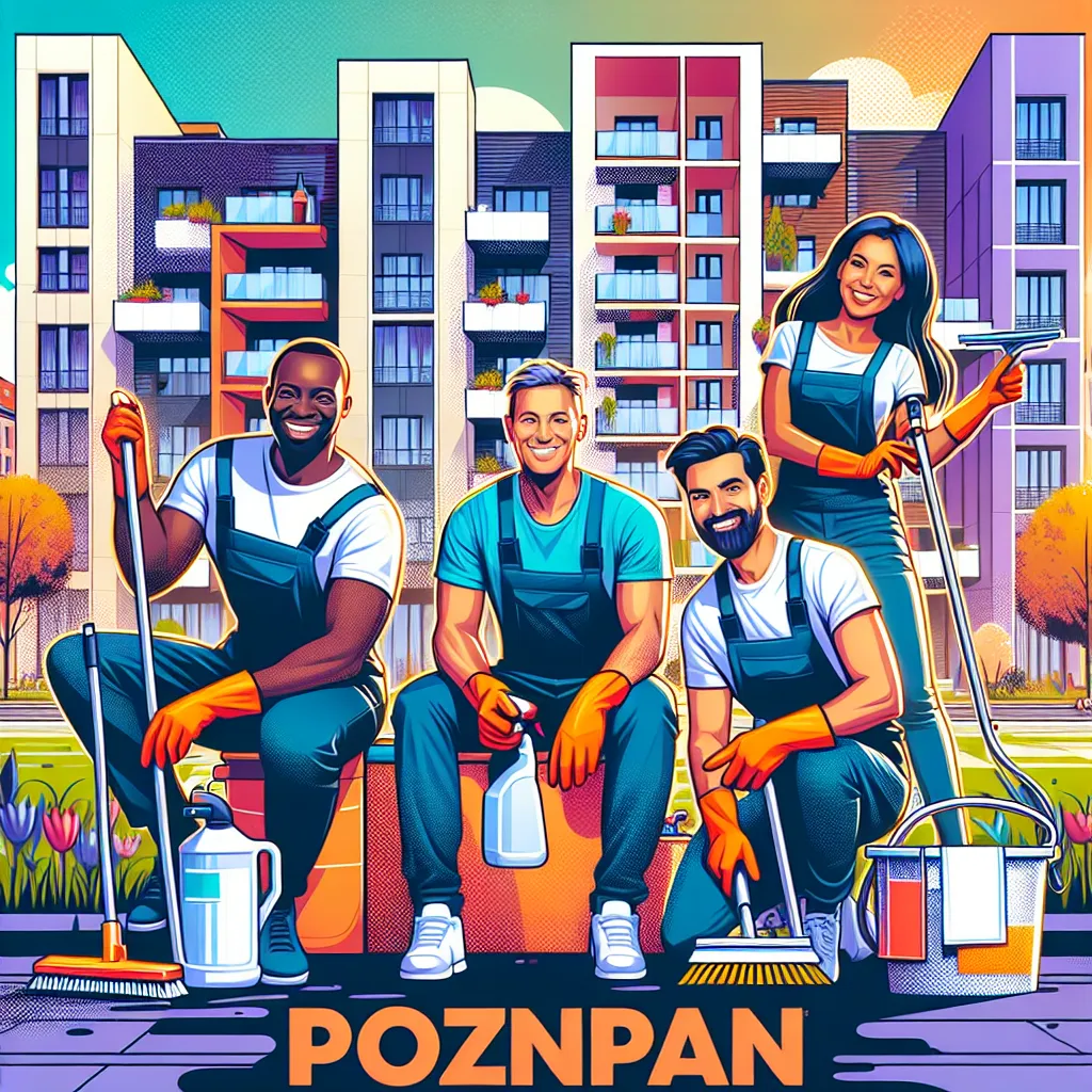 Nowoczesne sprzątanie wspólnot mieszkaniowych w Poznaniu z Aquachem